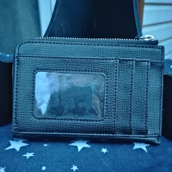 Karl Lagerfeld Black and White Wallet with Gold Details - Picture 2 of 3